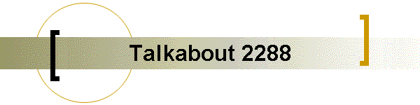 Talkabout 2288