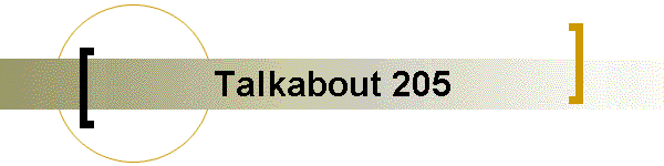 Talkabout 205